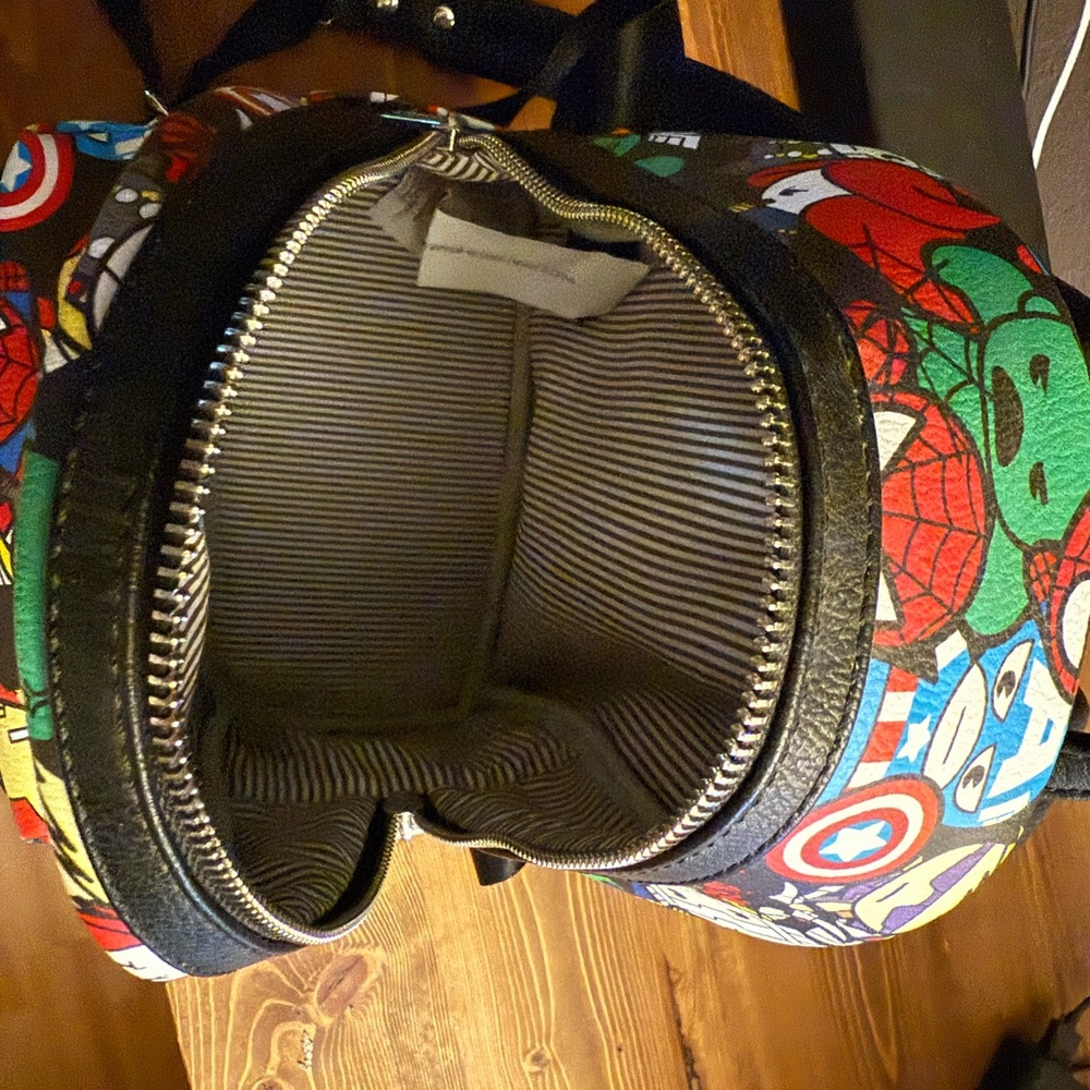 Loungefly Marvel Superhero Patterned Backpack - image 2